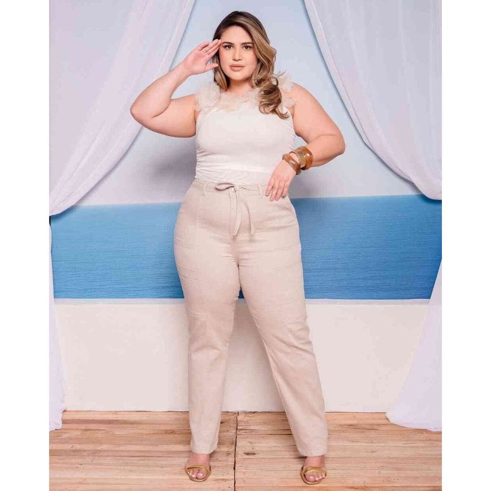 Calça Sarja Feminina Mom - 31577