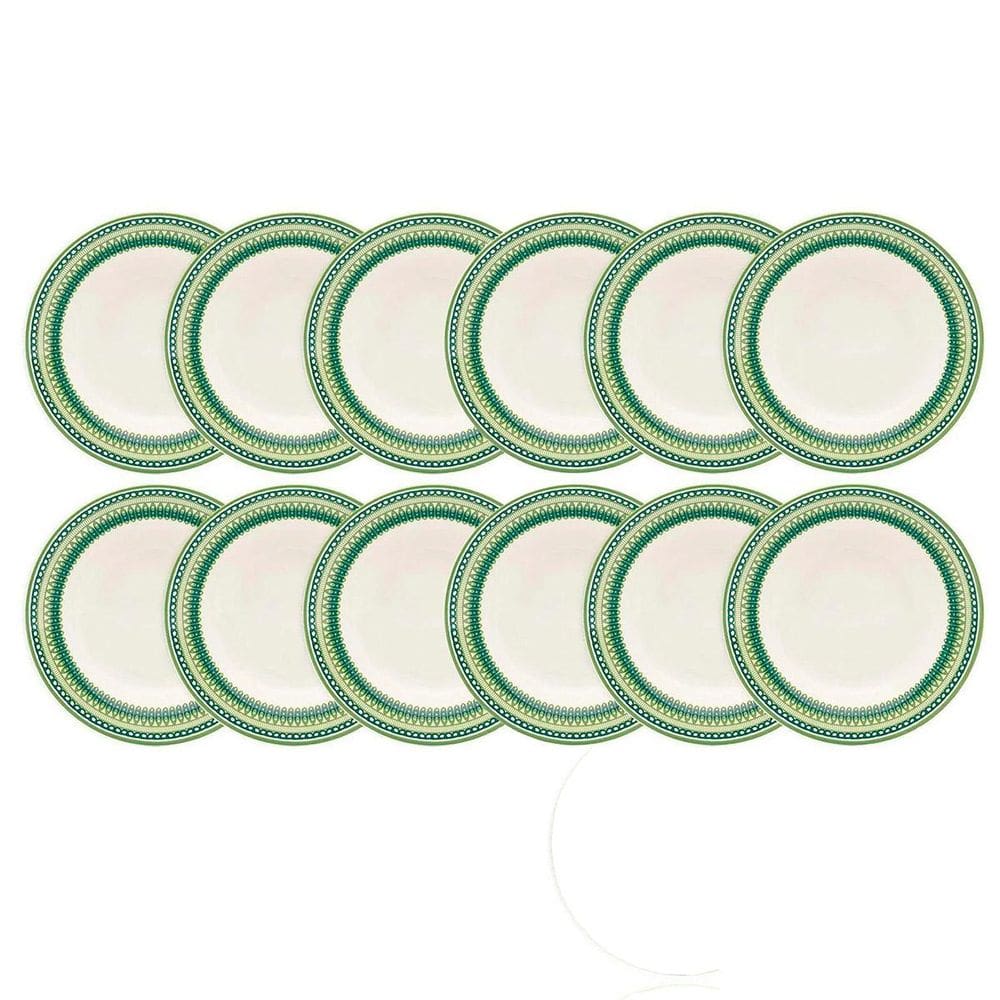 Prato De Sobremesa Donna Campestre 18Cm 12 Unidades - Biona