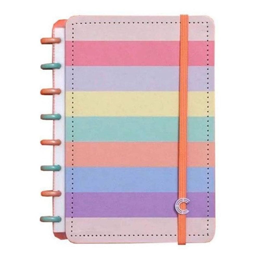 Caderno Inteligente A5 Arco Íris Pastel 80 Folhas CIA52060 - CI