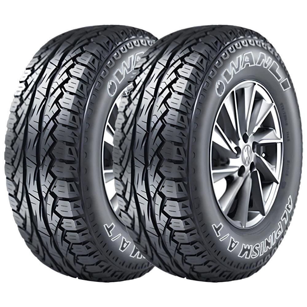 KIT 2 Pneus Wanli Su006 265/65R17 AT Aro 17 112S OWL