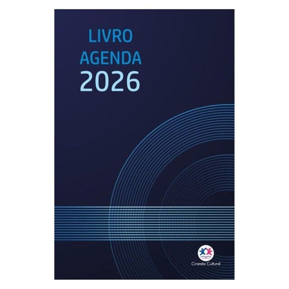 Livro Azul-Marinho - Agenda 2026