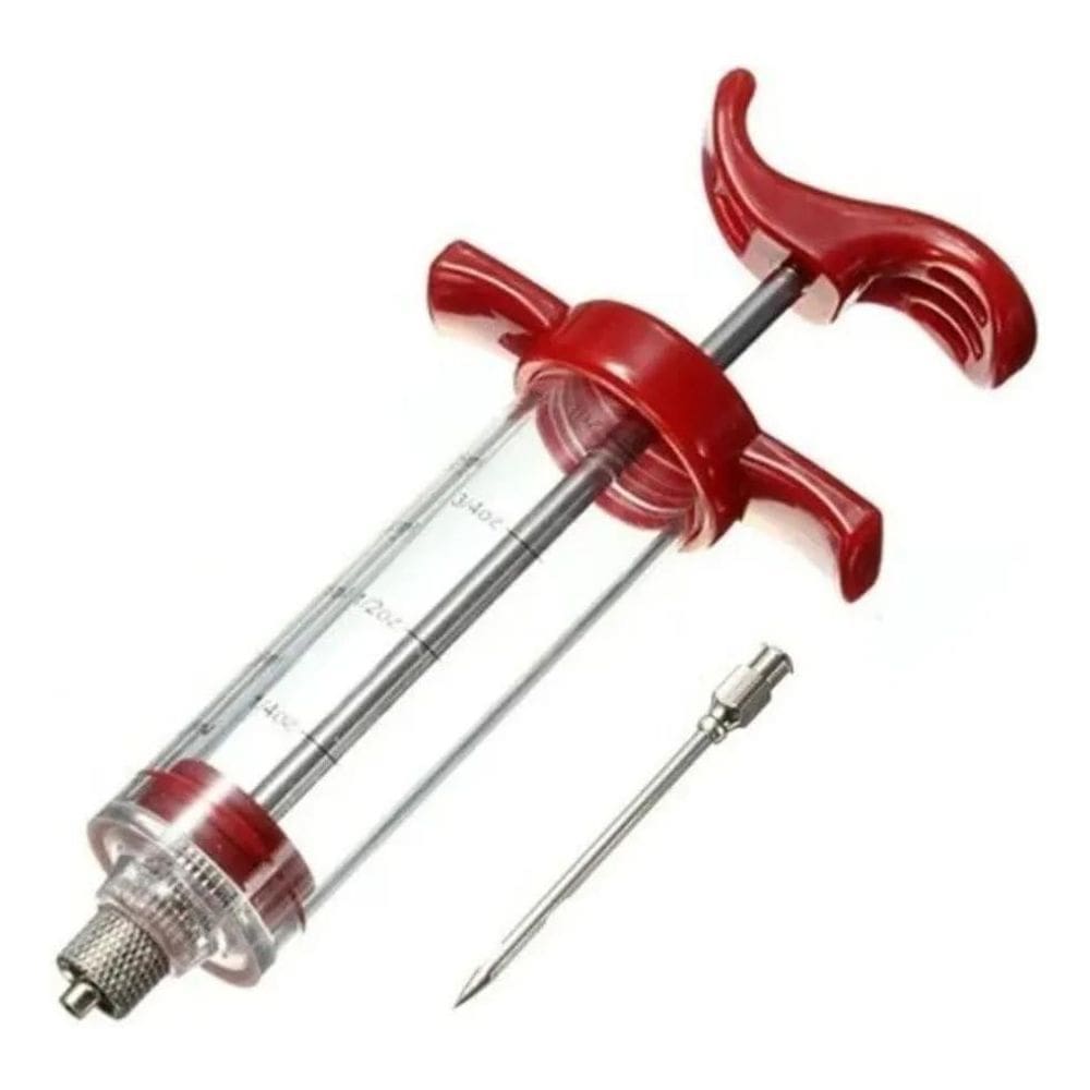 2X Seringa Injetora De Temperos Carnes Frango Costela Higiên