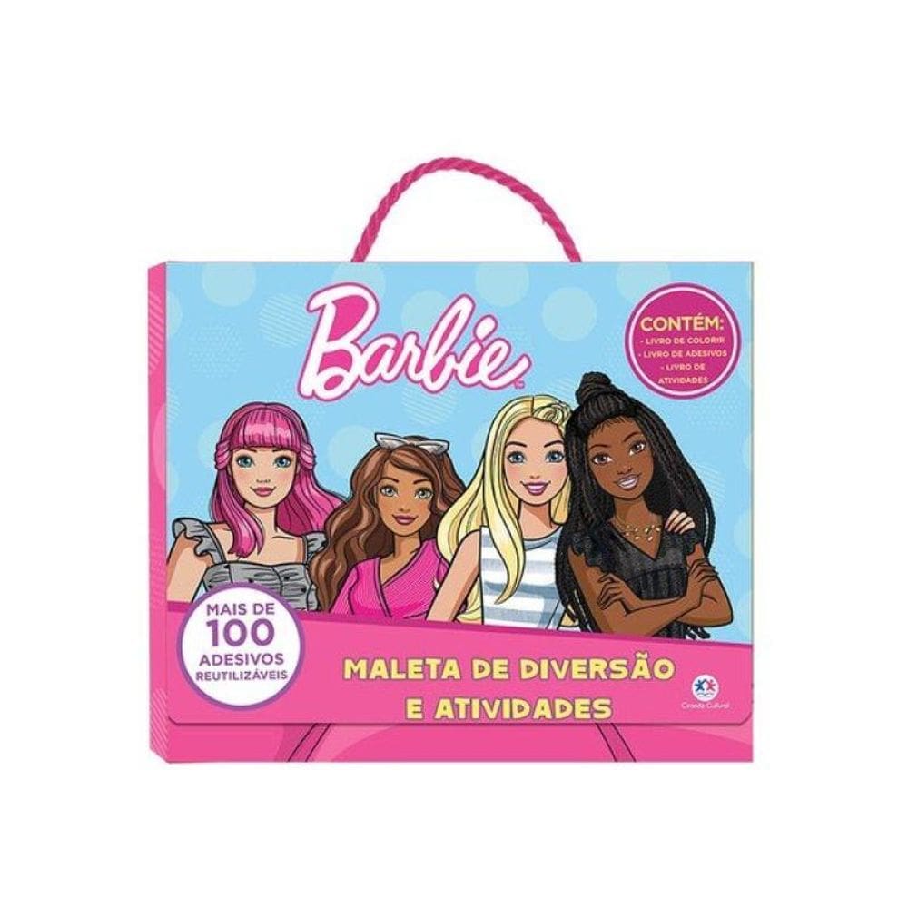 Barbie - Maleta Diversão E Adesivos