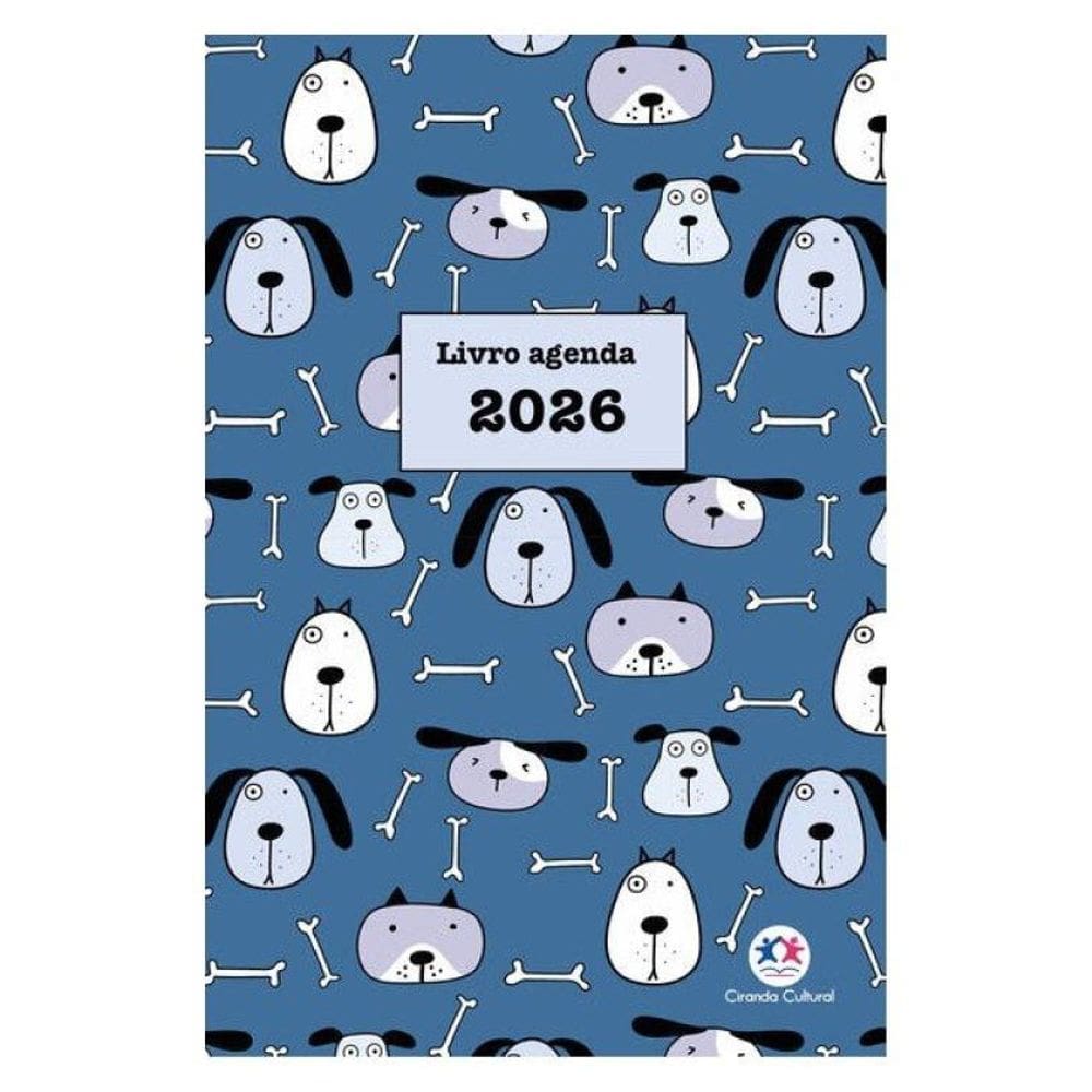 Livro Cachorrinhos - Agenda 2026