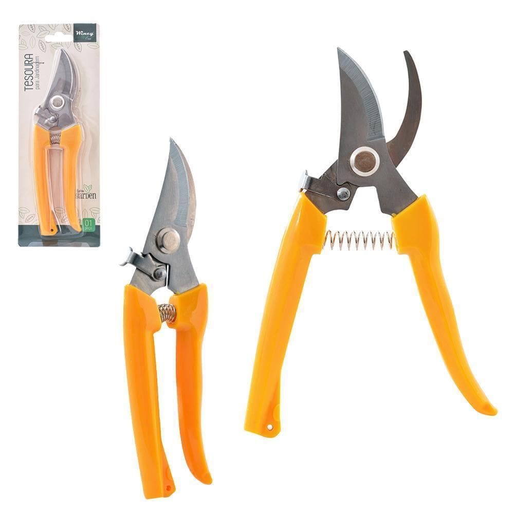 Tesoura De Poda Com Trava De Seguranca Garden 7`` 17,5Cm