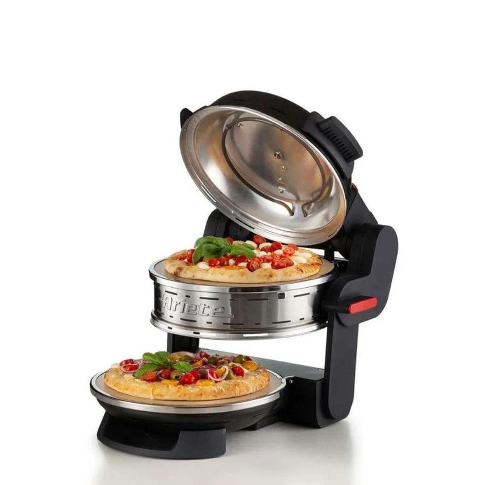 Forno De Pizza Elétrico Duplo Ariete 927 2100W Preto 220V