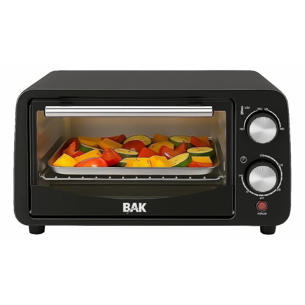 Forno Elétrico 10L Timer Termostato 220V Cor Preto 1000W Bak