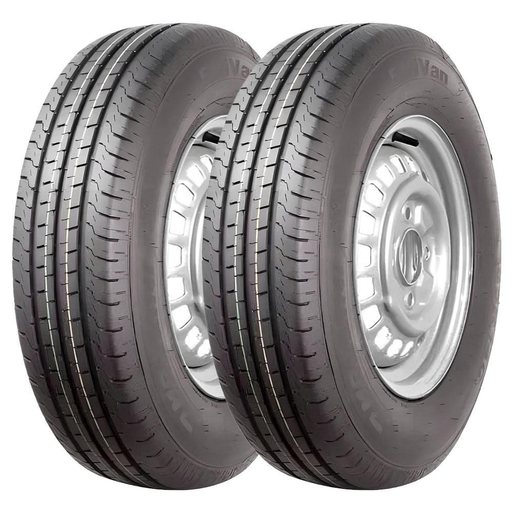 KIT 2 Pneus Mazzini Effivan 195/75R16C Aro 16C 105R 8 Lonas