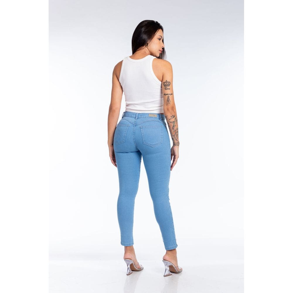Calça Jeans Feminina Skinny Midi - 31206