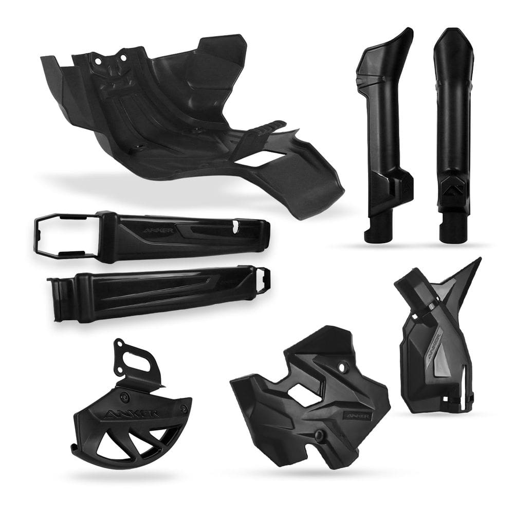 Kit Protetor Anker Bengala Motor Balança Quadro Disco Crf 250f Crf 300f