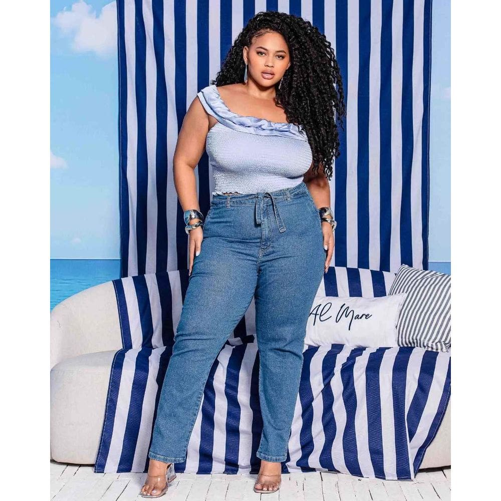 Calça Jeans Feminina Mom - 31786