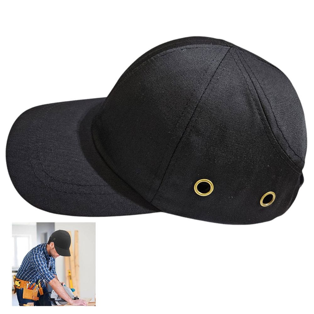 Bone com Capacete EPI Obra Segurança do Trabalho Casquete Construçao Serviço Reparo Conserto Oficina Proteçao