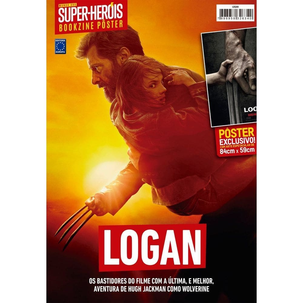 Superpôster Mundo Dos Super-heróis - Logan