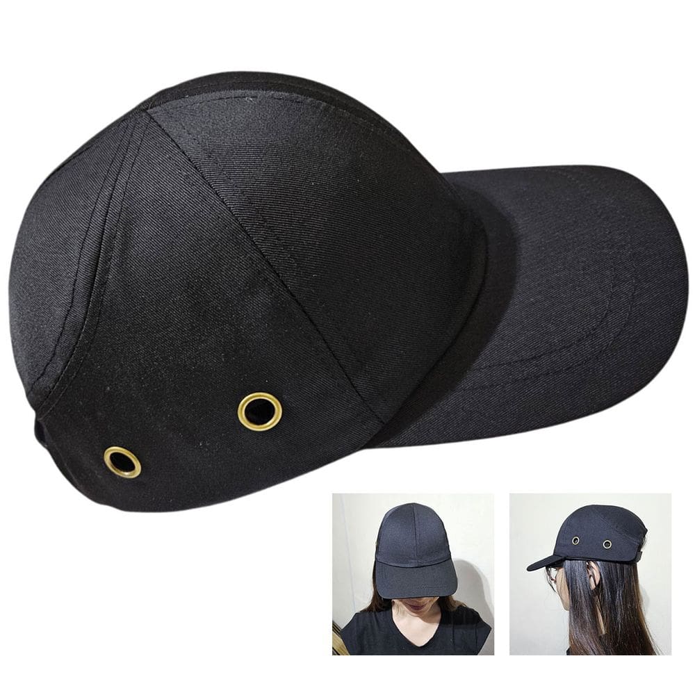 Bone com Capacete EPI Obra Segurança do Trabalho Casquete Proteçao Construçao Oficina Reparo Serviço