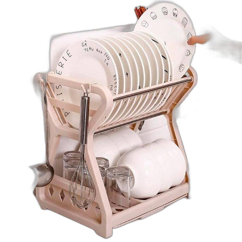 Escorredor Louça Plástico 33X24X31 Cozinha Eficiente P/Secar