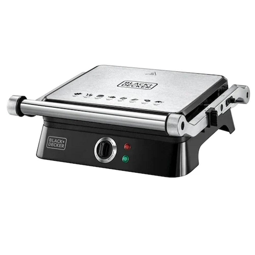 Grill Elétrico Black+Decker G1400N, com Abertura 180° - 220V