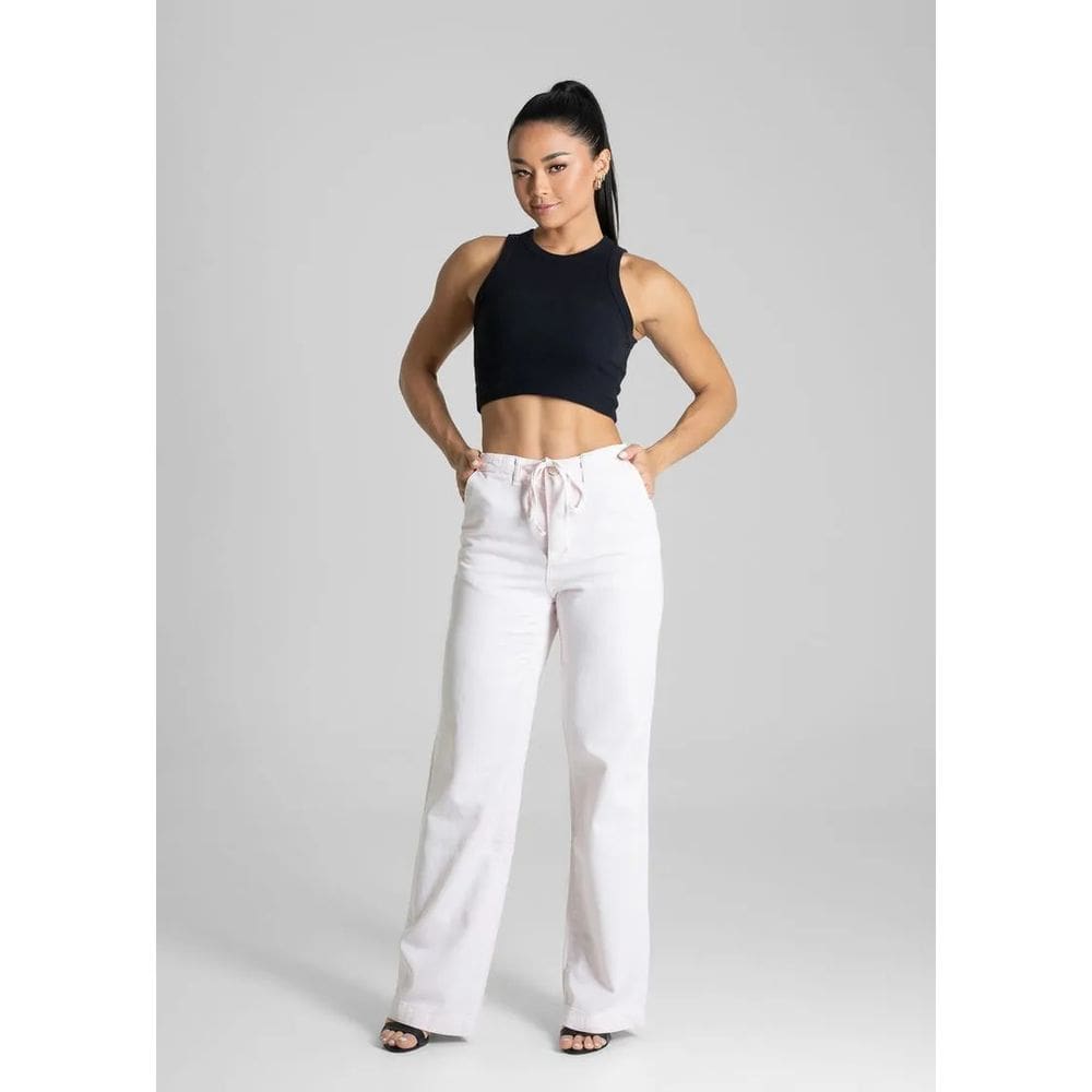 Calça Sarja Sawary Wide Leg - 281586