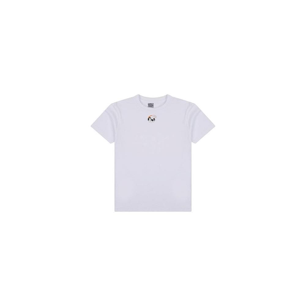 Camiseta Manga Curta Tigor T Tigre Jeans Wear Branco