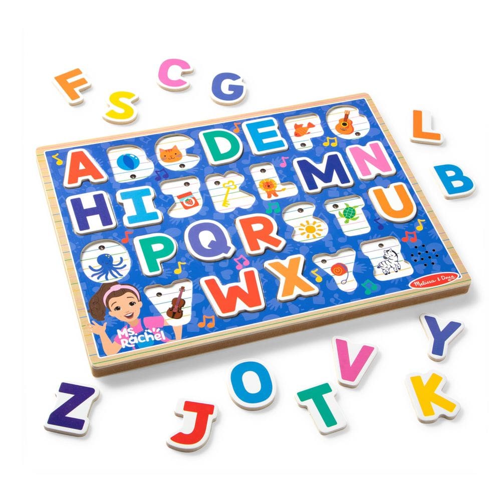 Puzzle Toy Melissa & Doug® Ms. Rachel™ Wooden Phonics 2+ Years