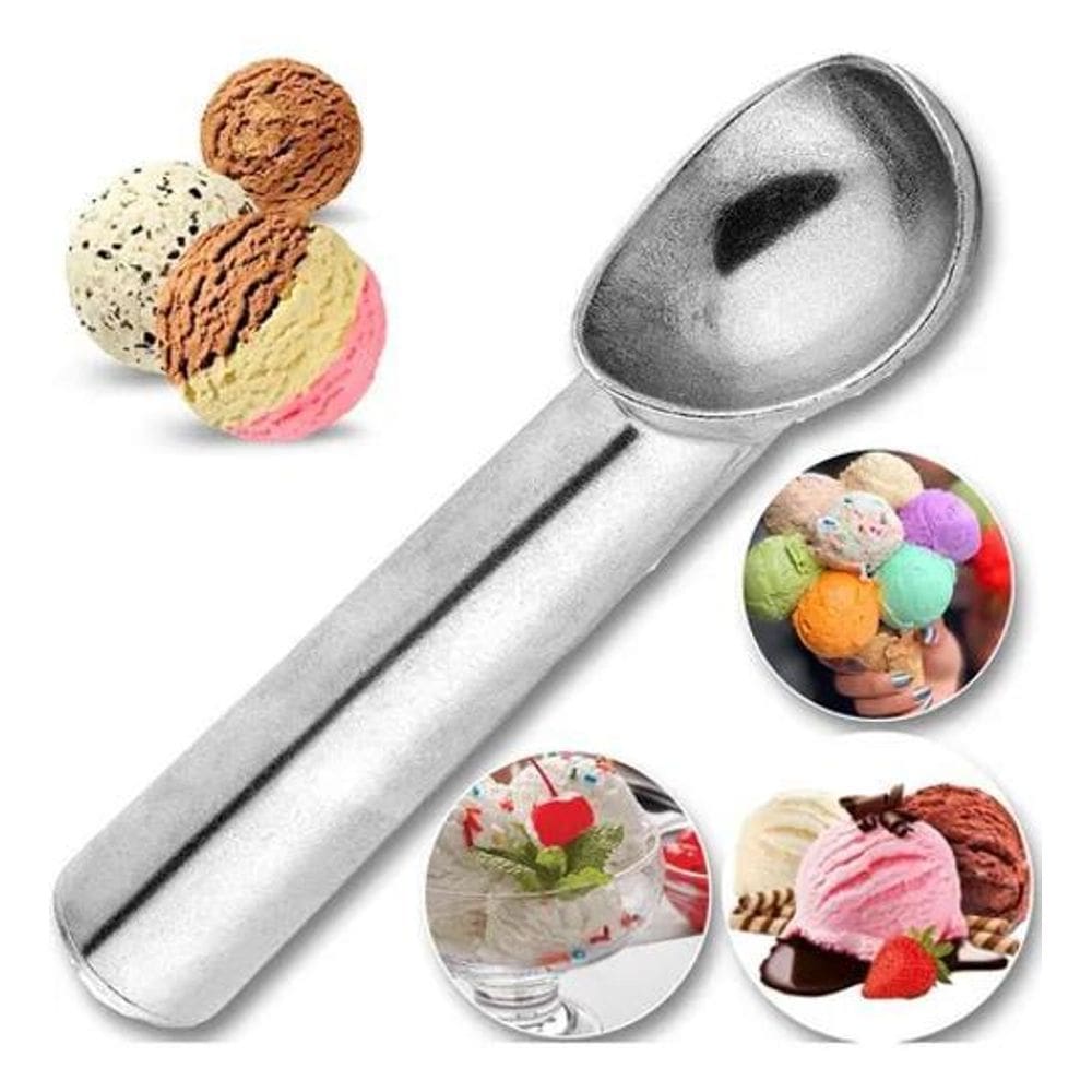 Colher Concha De Sorvete Bola Térmica Alumínio