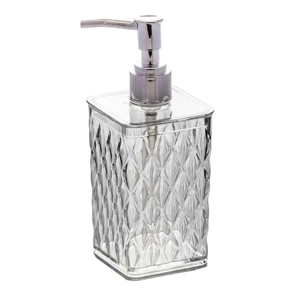 2X Porta Sabonete Liquido Saboneteira Bancada Pia Banheiro