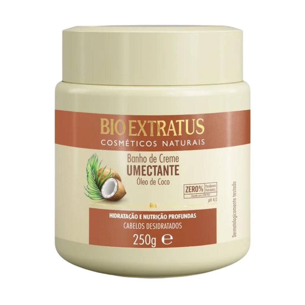 Banho de Creme Bio Extratus Umectante Óleo de Coco 250g