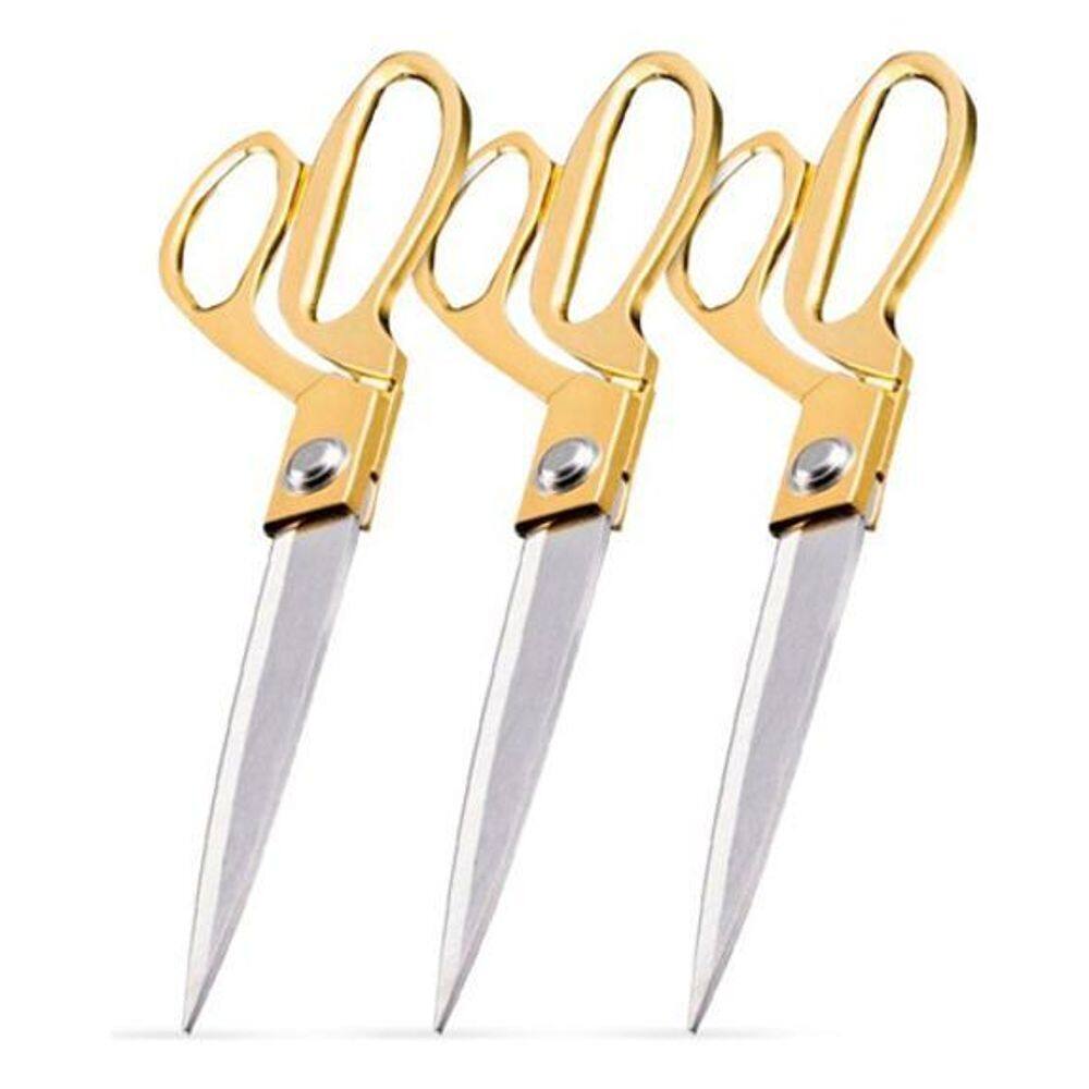 3 Tesoura De Costura Para Alfaiate Tecido 9,5