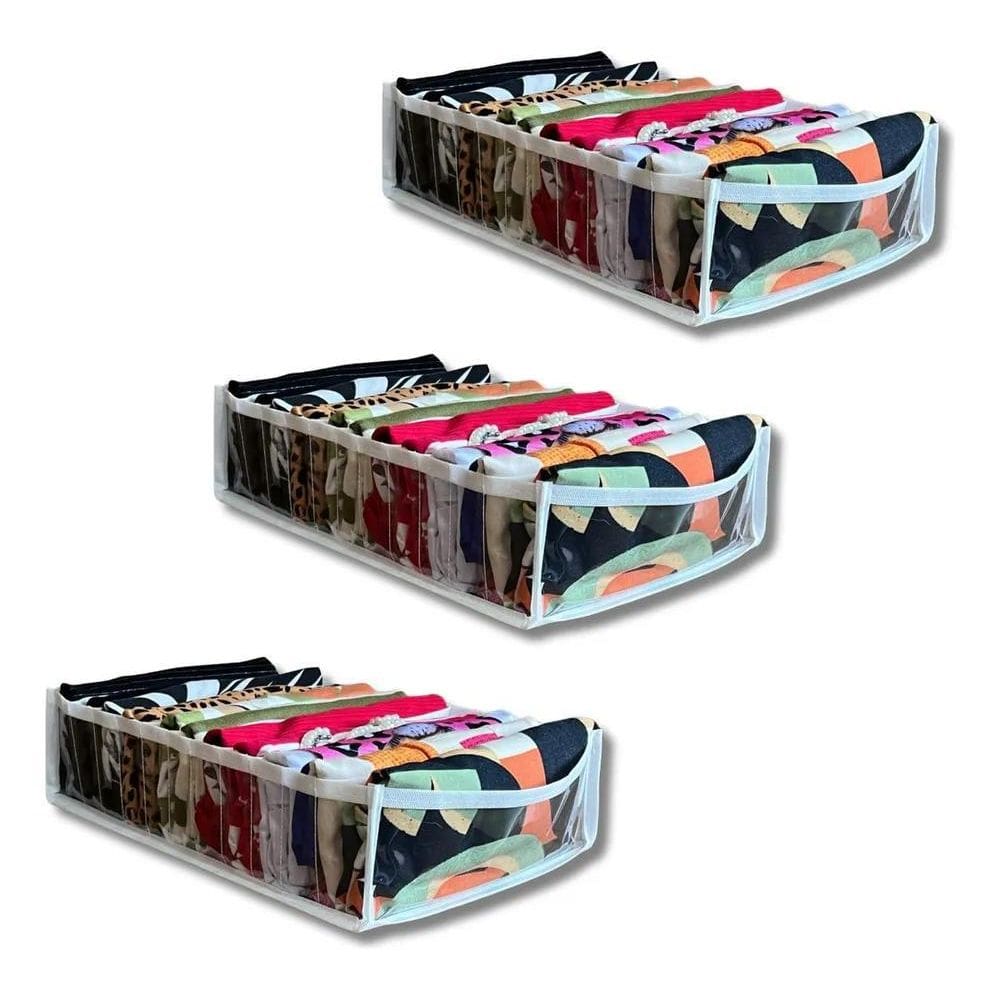 2X 3 Colmeia Organizadora Camiseta Gaveta Organizador Camisa