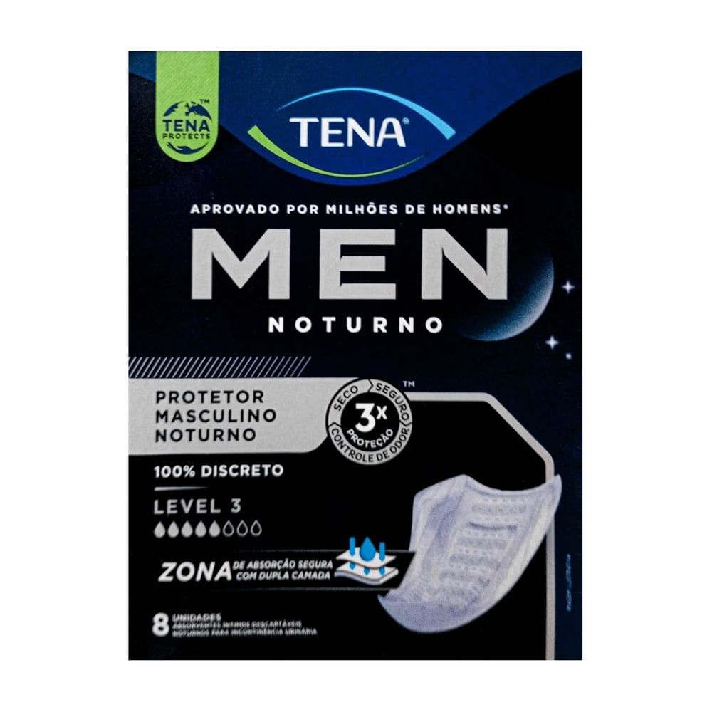Absorvente Tena Men Level 3 Noturno C/08 Un