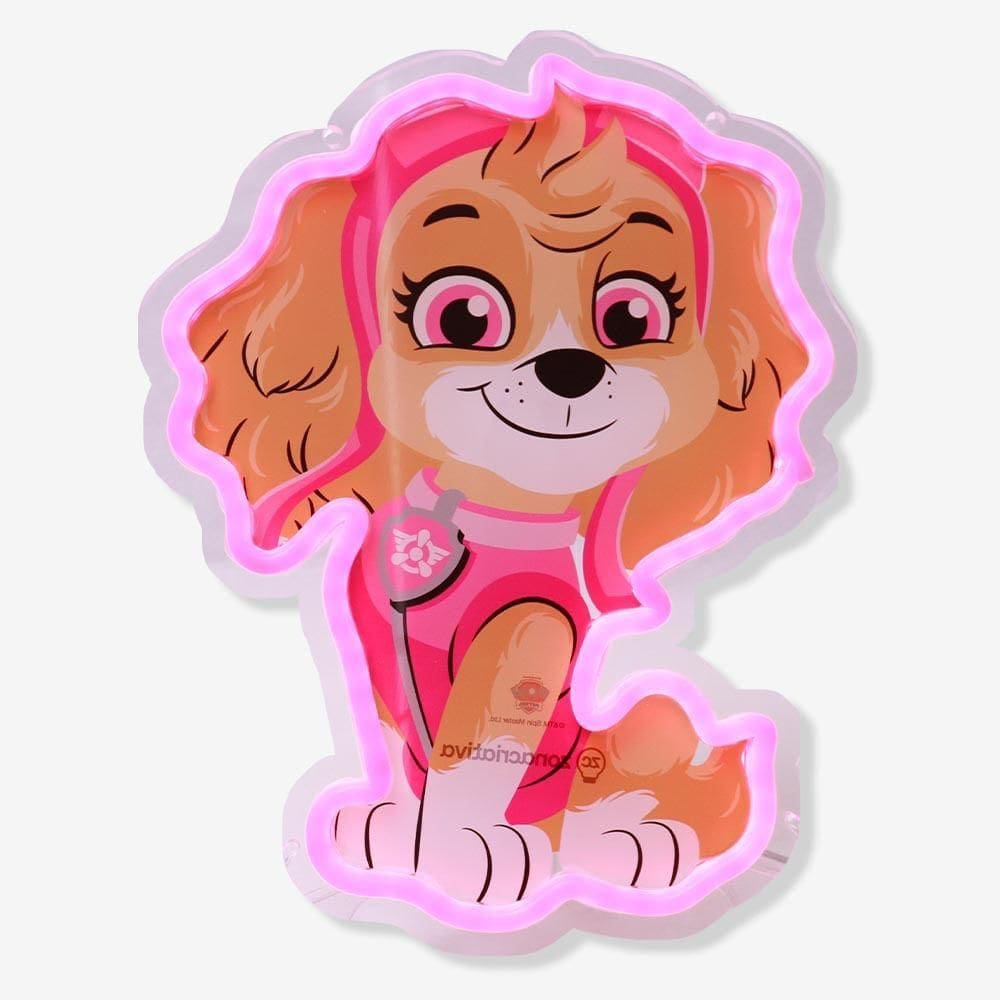Luminária Formato 3D Skye - Patrulha Canina