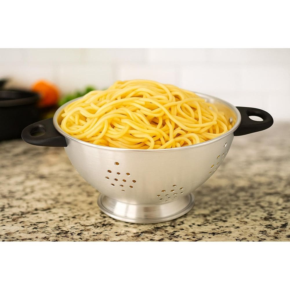 Passador De Macarrão Em Alumínio 22Cm