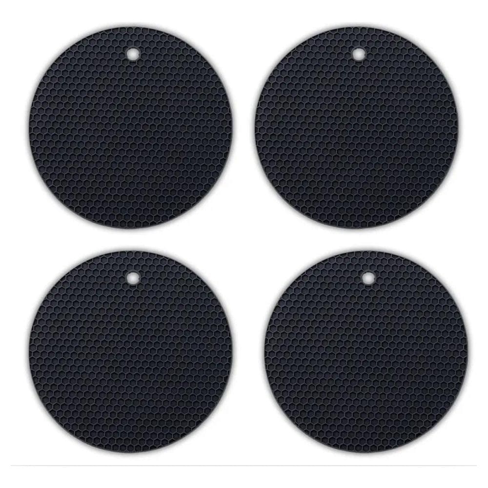 Kit 4 Descanso De Panela Silicone Protetor Antiaderente