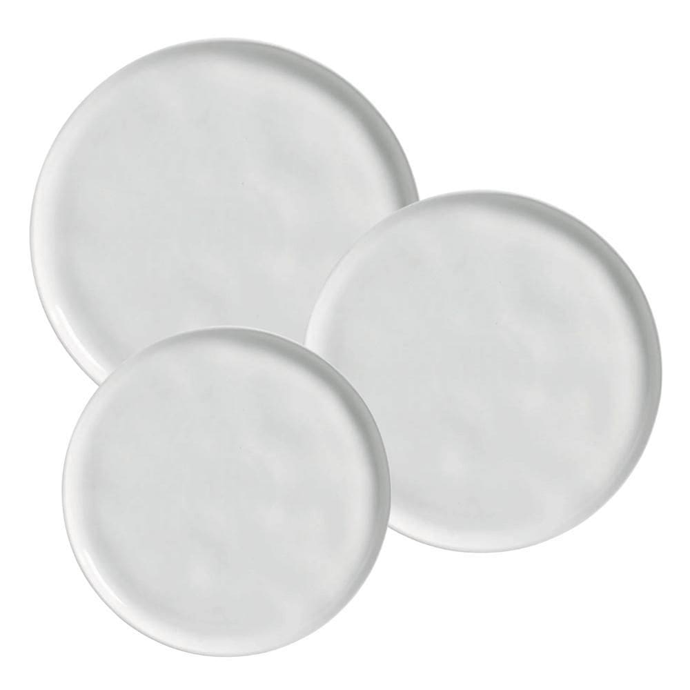Aparelho Jantar Jogo Pratos 12 Pçs Bio New White Cerâmica
