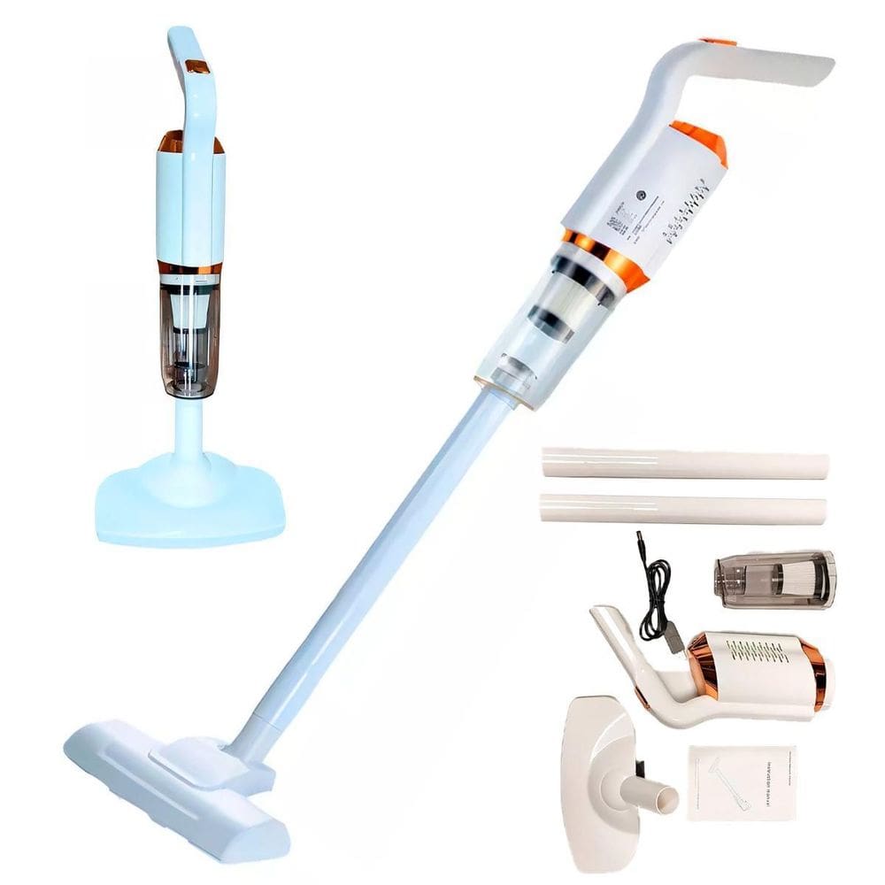 Aspirador Pó Portátil Sem Fio 600Ml Grande Capacidade Sucção