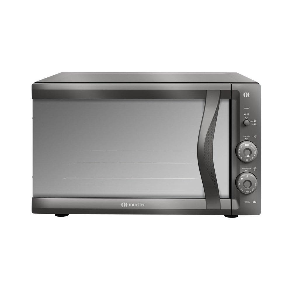 Forno De Bancada Mueller 50 Litros Com Grill Espelhado Mfb50