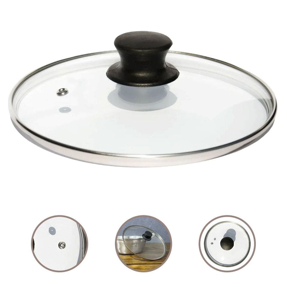 Tampa De Vidro Temperado Avulsa 24/25 Cm Panela Frigideira