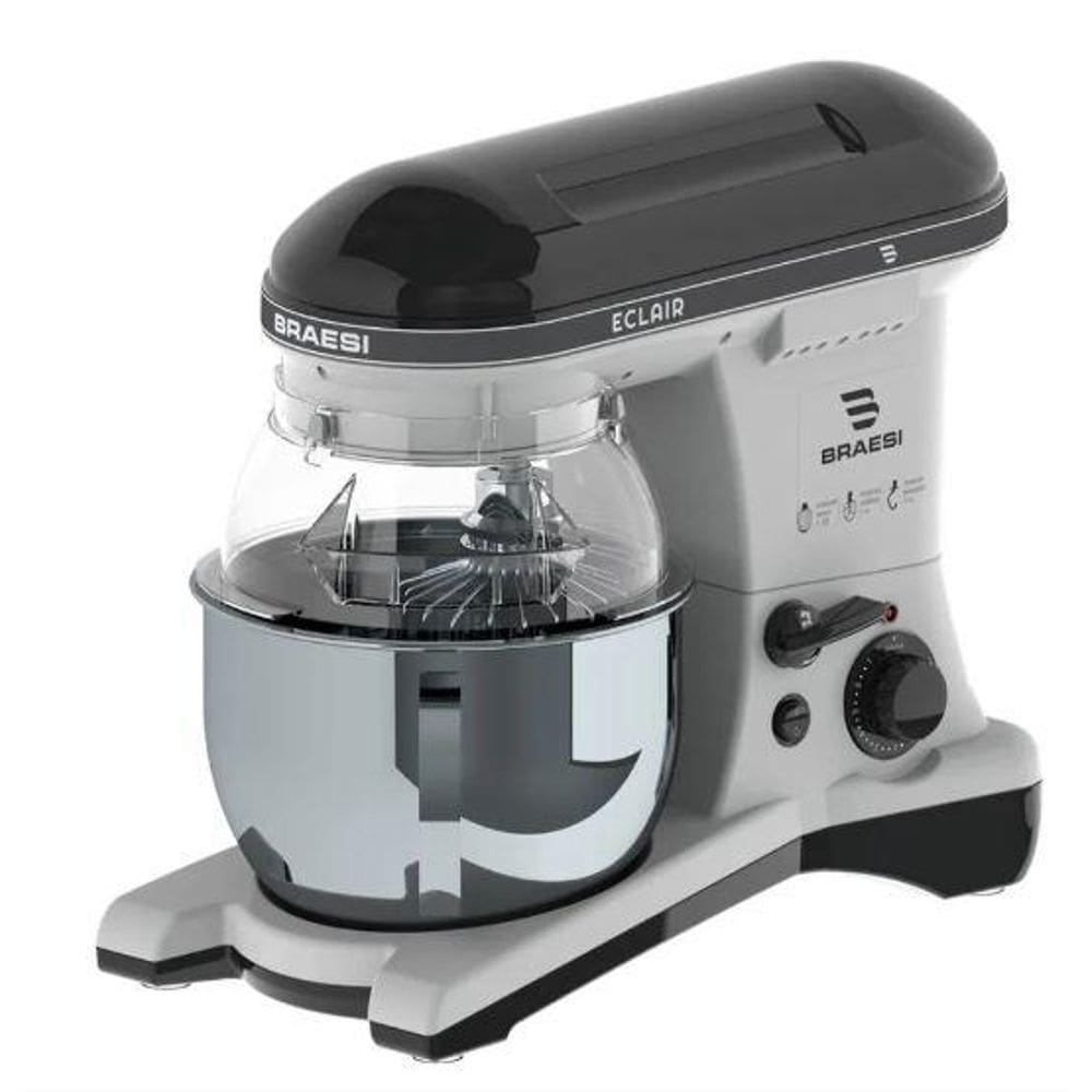 Batedeira Planetária Profissional Preta Eclair BP-500S: Potência e Eficiência na Cozinha - Braesi