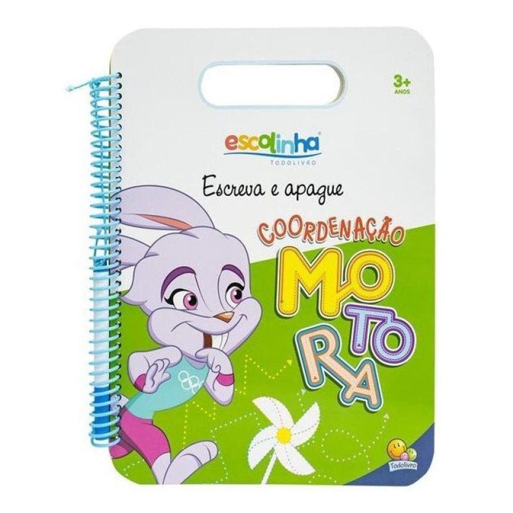 Escreva E Apague: Coordenação Motora (Escolinha Todolivro)