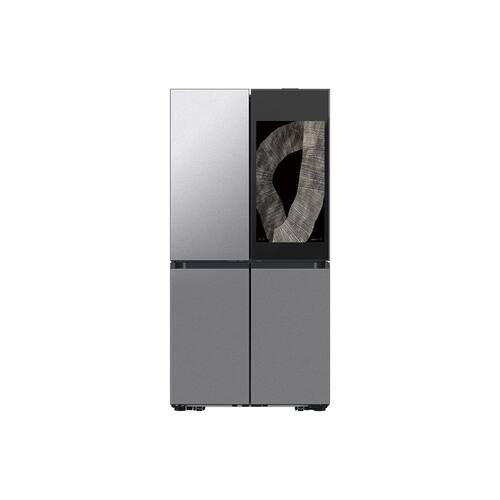 Geladeira French Door Family Hub 4 Portas Flexzone Samsung Bespoke RF29D Inox 699L - 110V