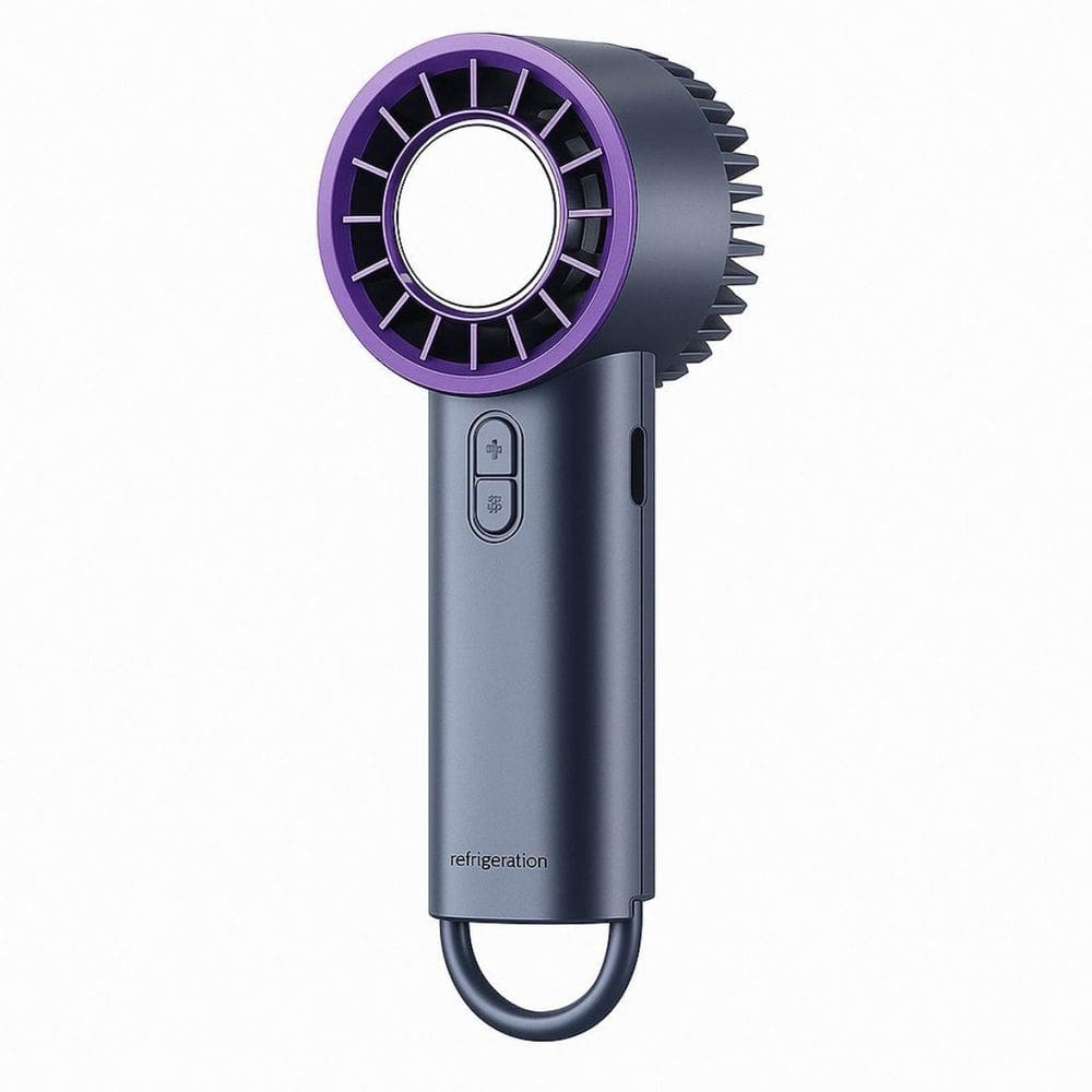 Mini Ventilador Com Refrigeração De Gelo Portátil 10W