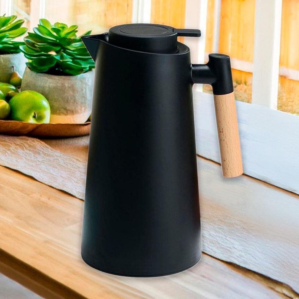 Cafeteira Led Com Prensa Ideal Manter Café E Chás Quentes