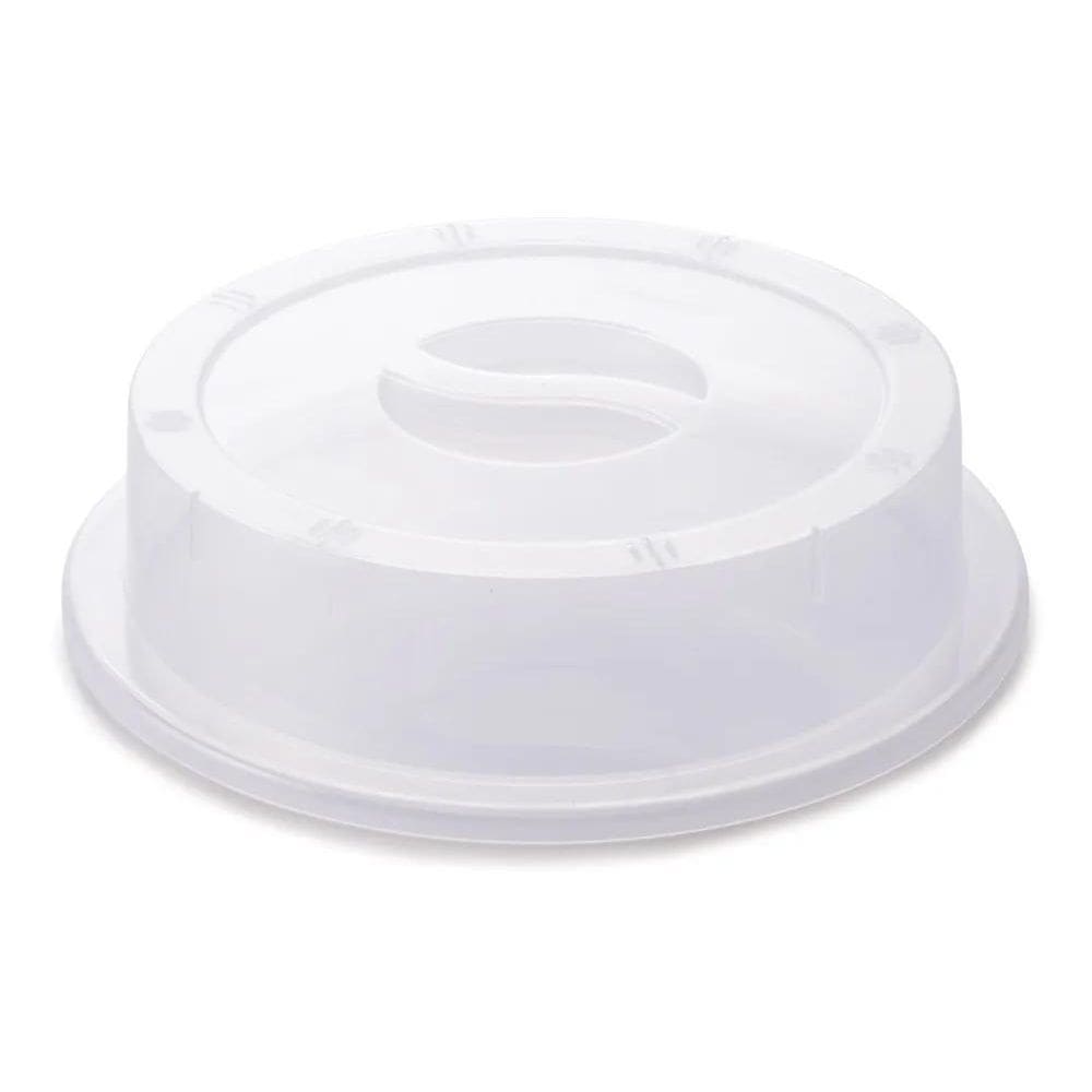 2X Tampa Prato Microondas Protetora Alimentos Resistente 27,