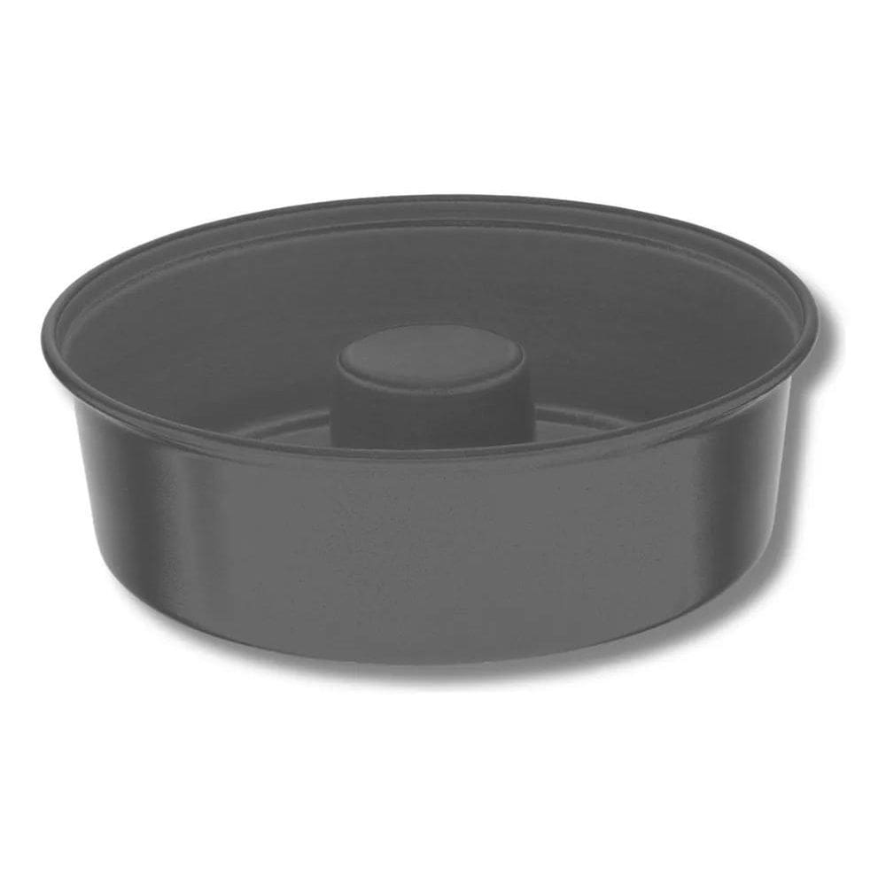 2X Forma Assadeira De Bolo Pudim Antiaderente Com Tubo 24