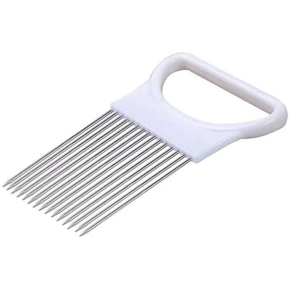 2X Garfo Suporte Fatiar Tomate, Cebola, Frutas E Legumes