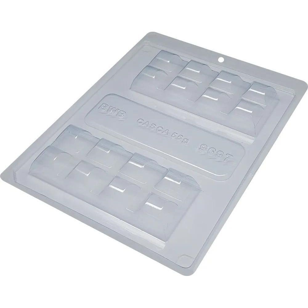 2X Forma De Chocolate 3 Partes Silicone Tablete Aerado 9697