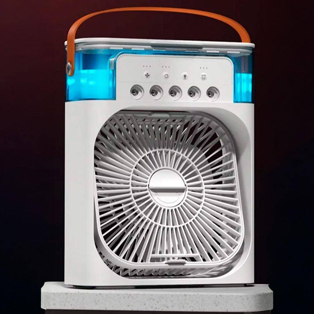 Mini Ventilador Portátil Silencioso Reduzir Calor E A Secura