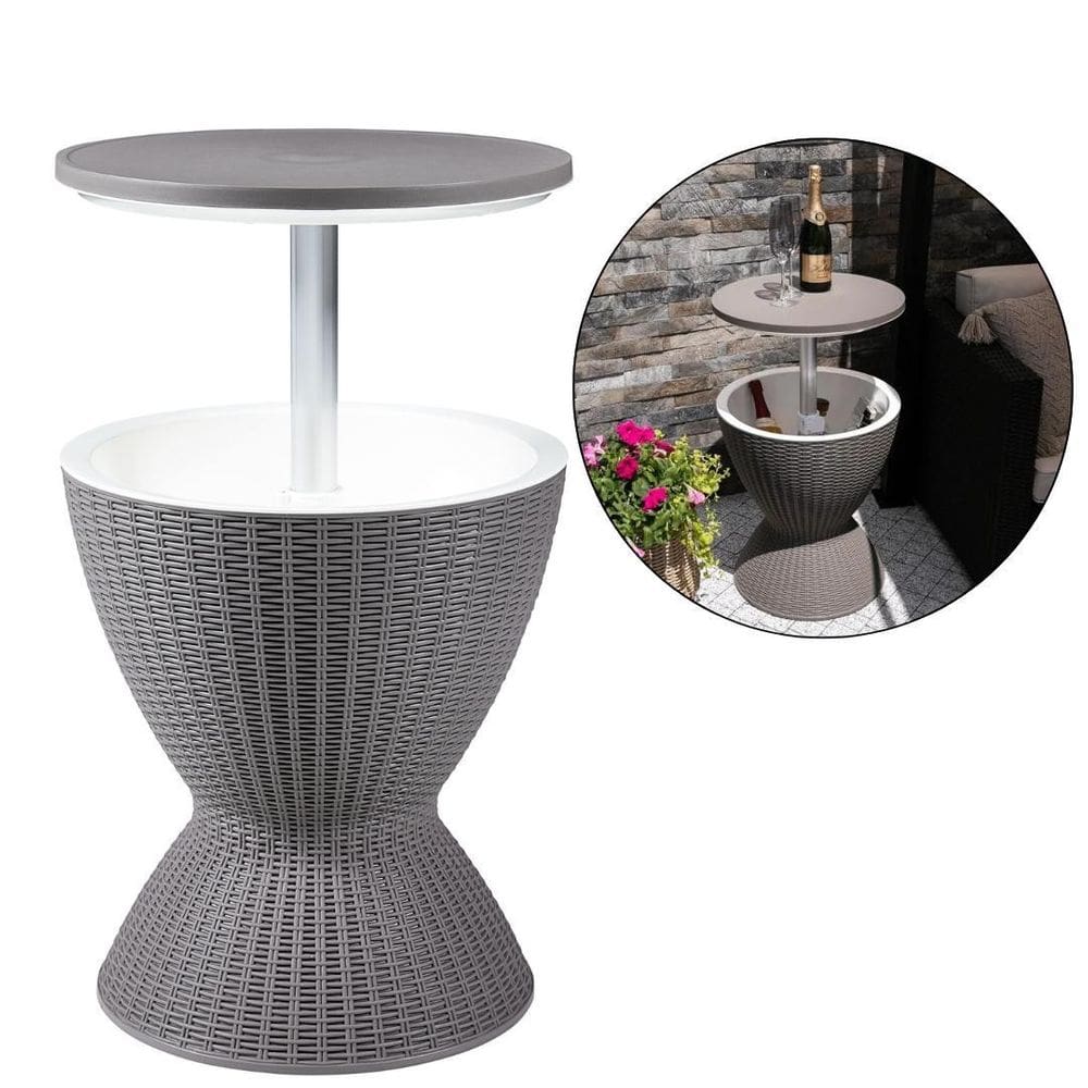 Mesa Champanheira 3 Em 1 30L Com Tampa Elevada