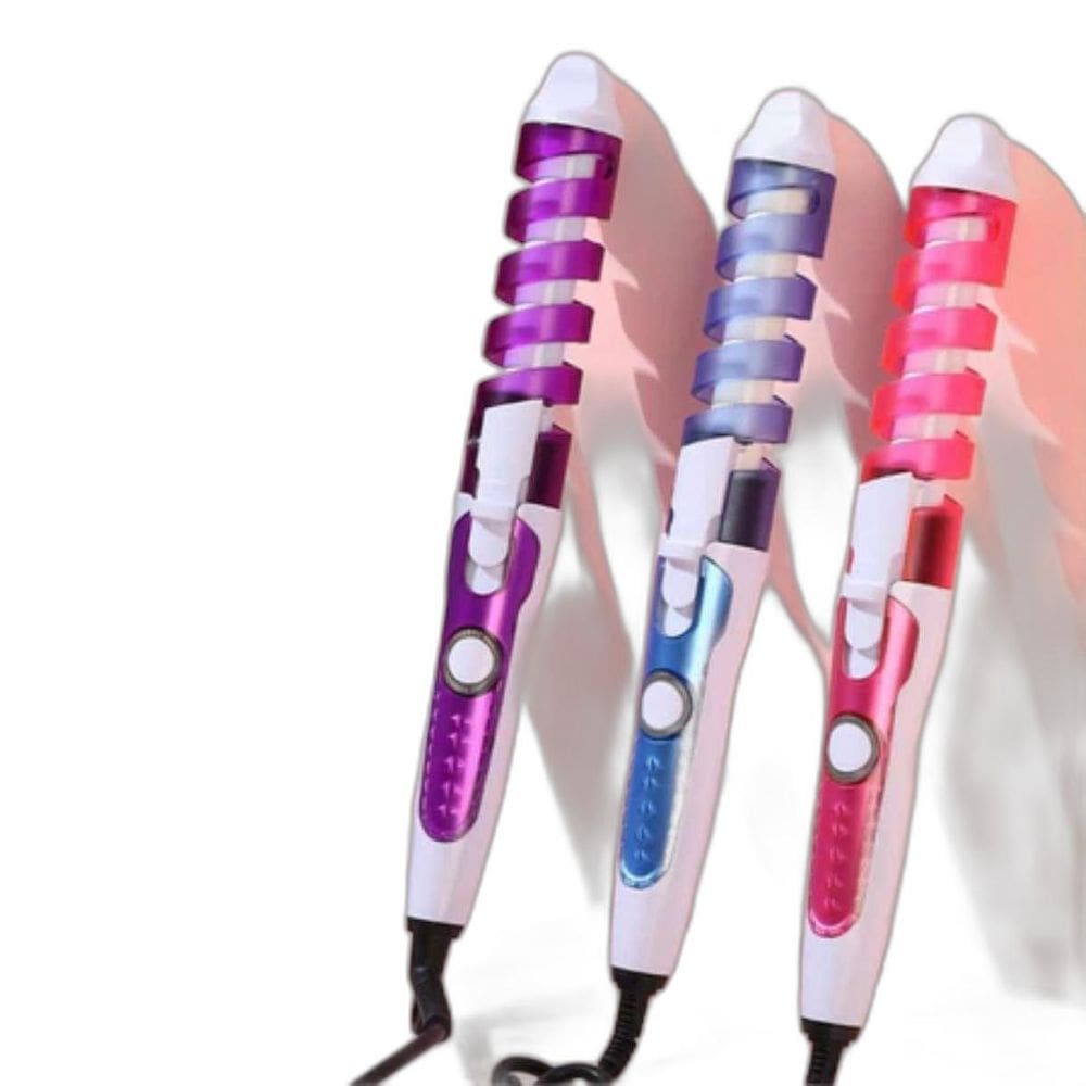 Modelador De Cachos Portátil Brilho Natural Nos Fios