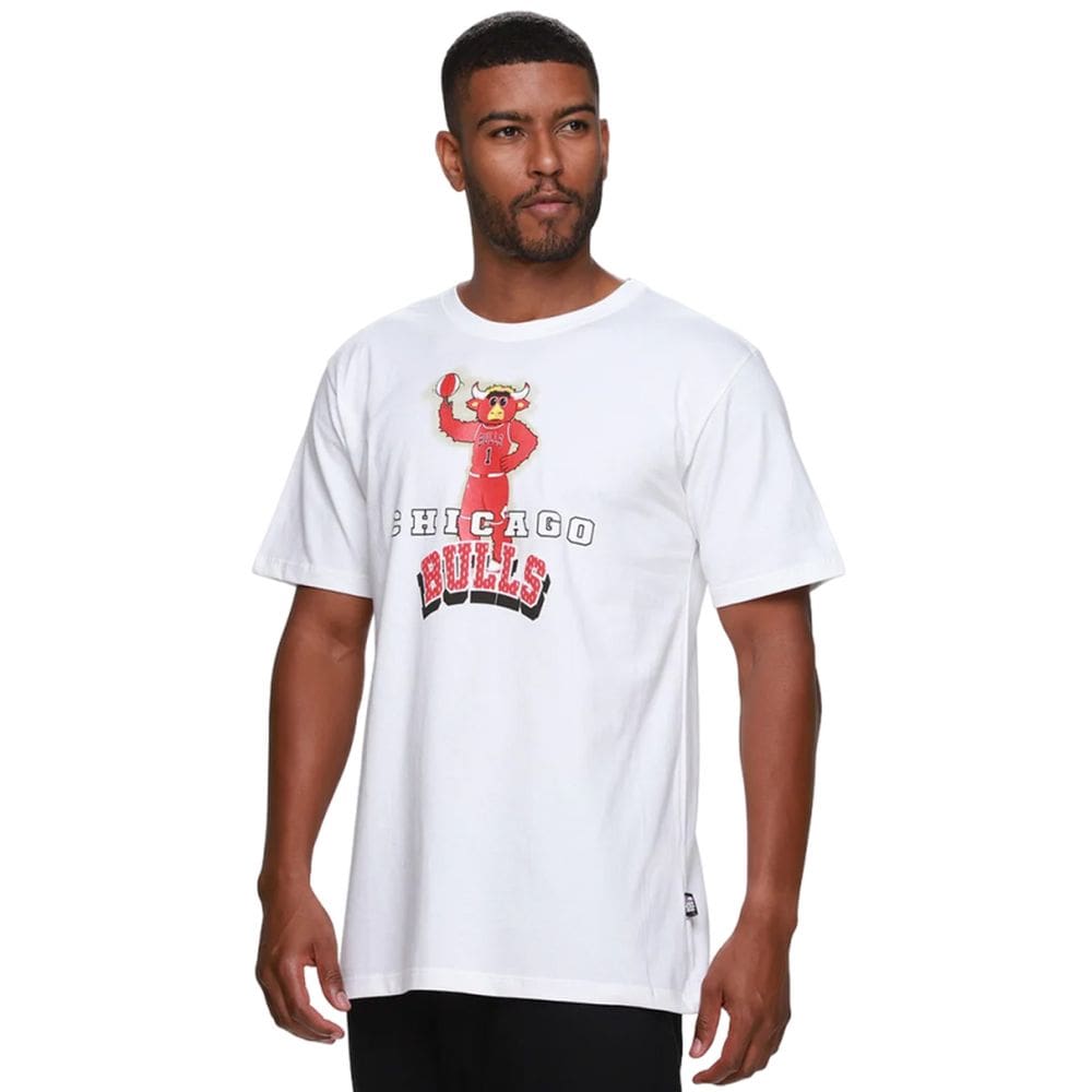 Camiseta Nba Masculina Chicago Bulls Sport Mascot