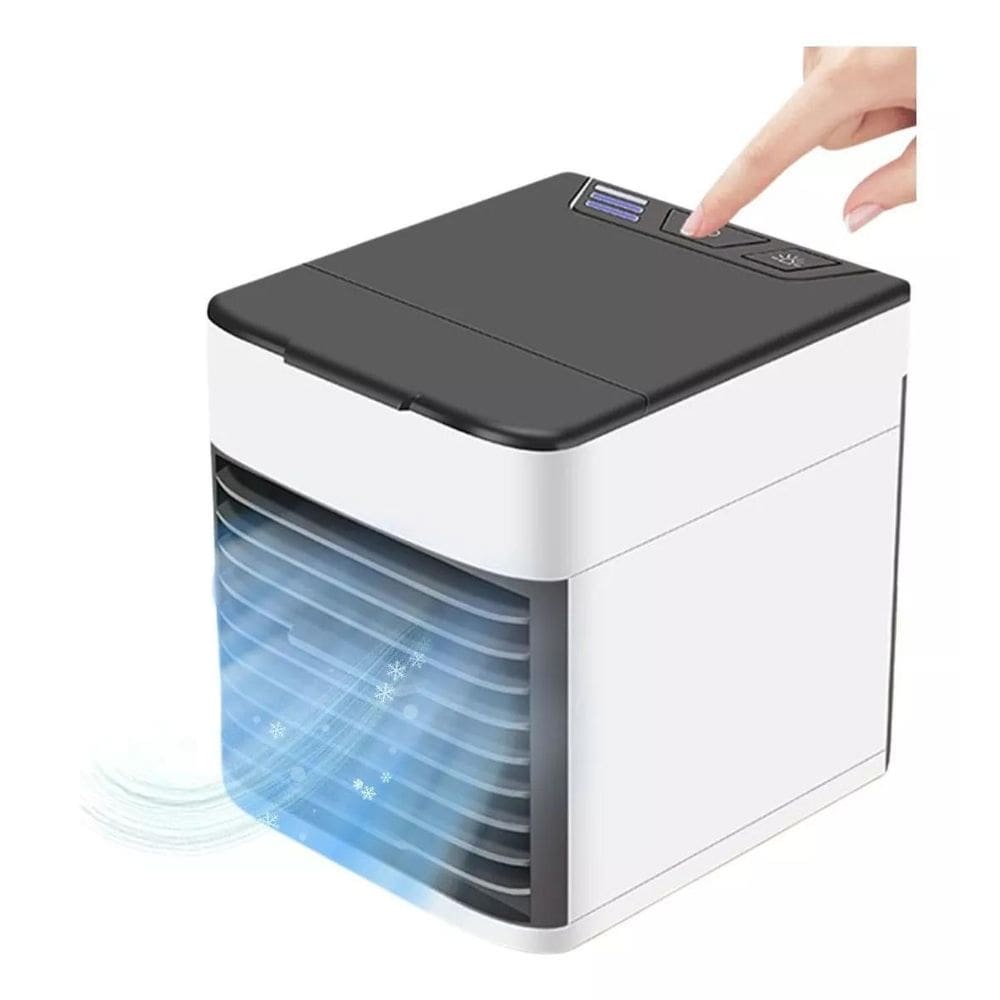 Novo Mini Ar Condicionado Portátil Umidificador Climatizador